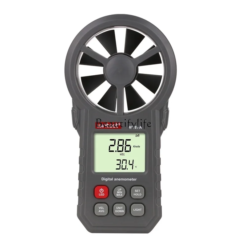 

*Foreign trade digital anemometer handheld temperature measurement wind tester WT87A/Bluetooth model