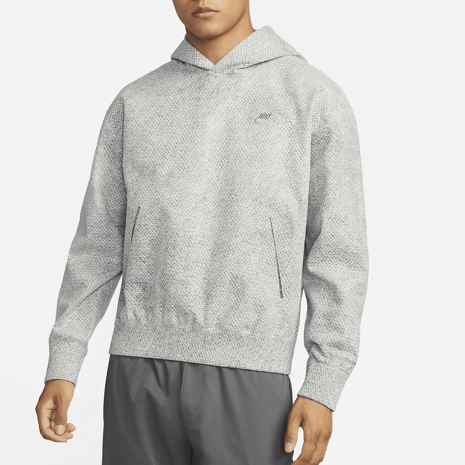 Nike genuine sports men's hooded simple knitted sweatshirt pullover DX4303-077