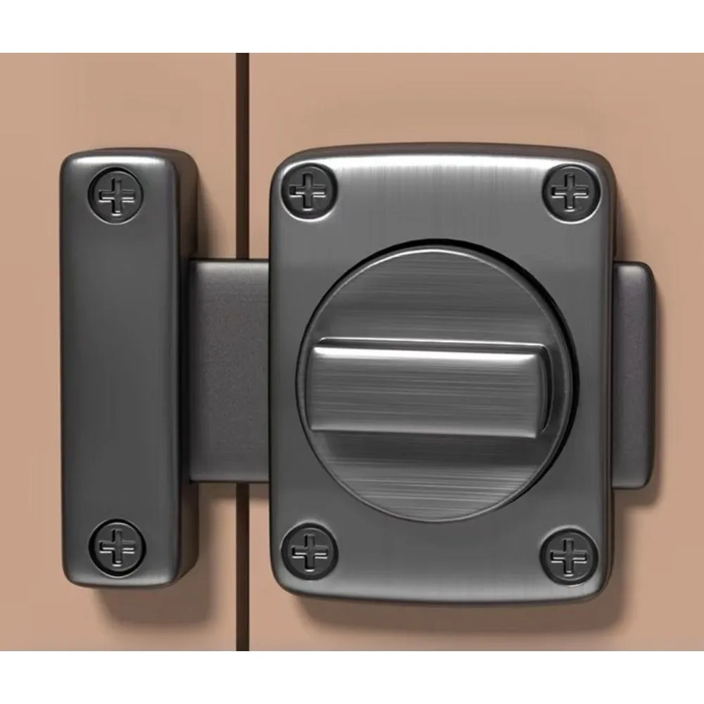 

Универсальный дверной засов для ванной комнаты, противоугонная защелка, замок для спальни, защита от открывания, накладной замок-защелка