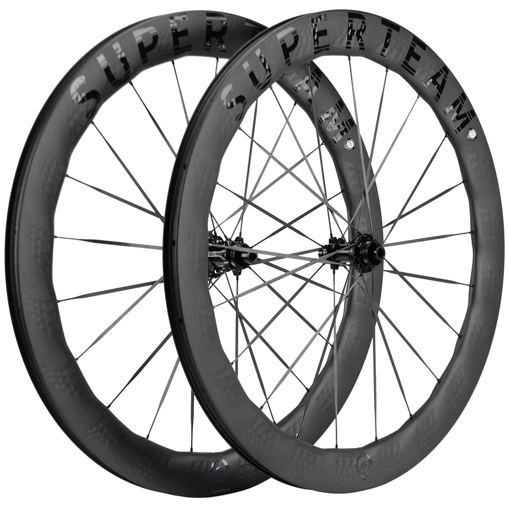 

SUPERTEAM-Carbon Spoke Disc Brake,Tubeless Road Brake for Sram XDR 12Speeds