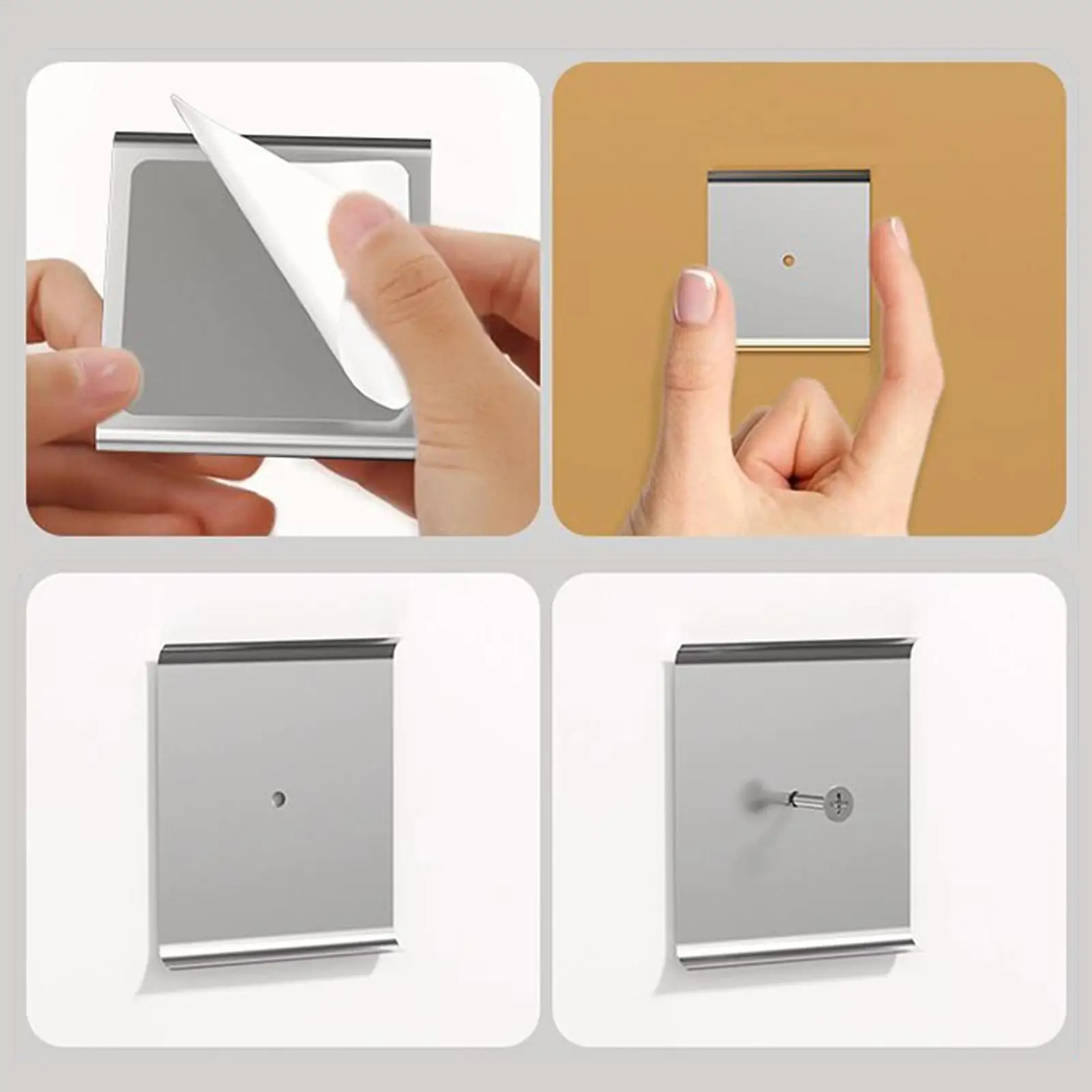 Motion Sensor Lights Indoor USB Rechargeable Touch Control Safe Lighting Under Cabinet Lighting For Family Friend Elderly Kids