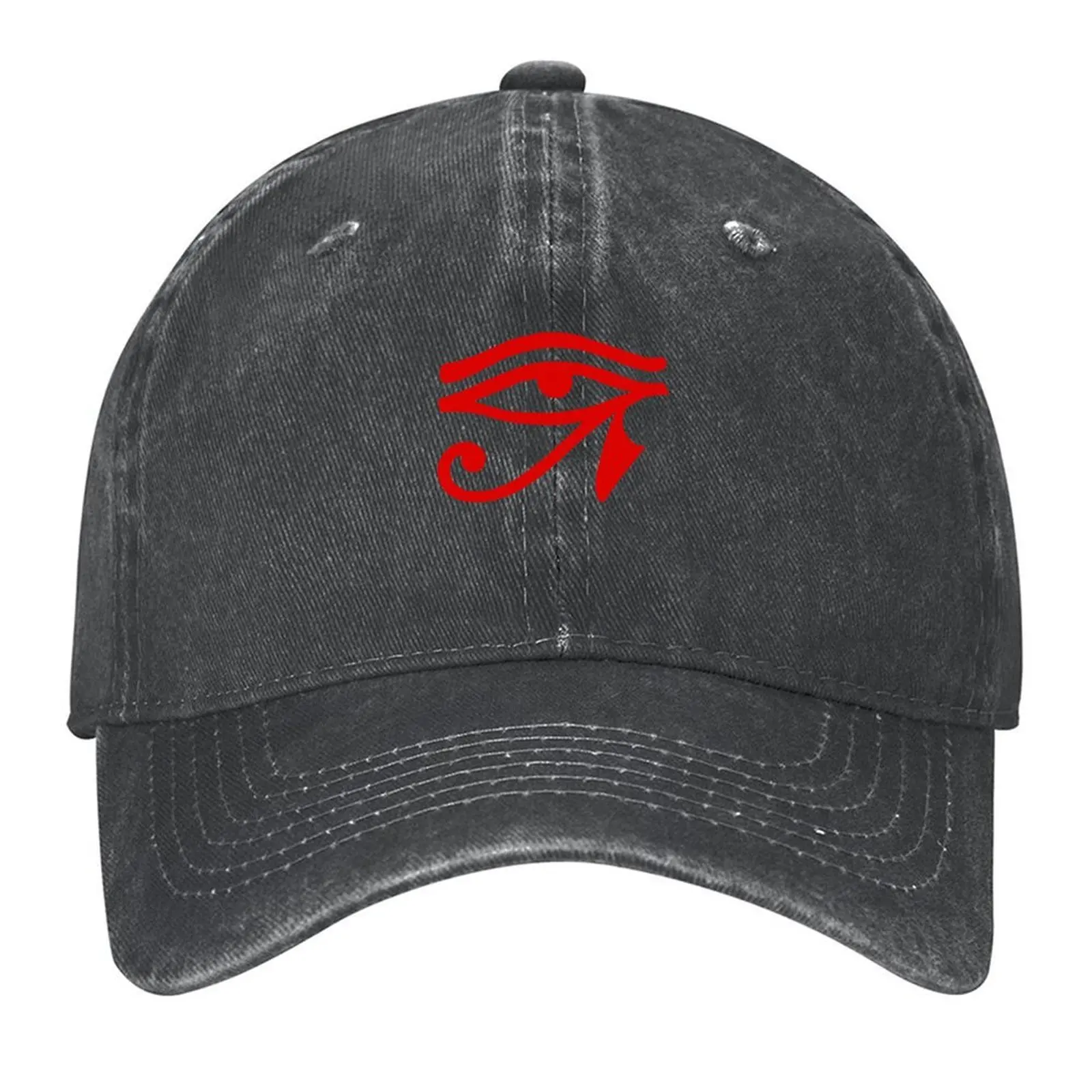 

Red Eye of Horus symbol Baseball Cap Visor Funny hats Dropshipping Luxury Cap For Women Men's