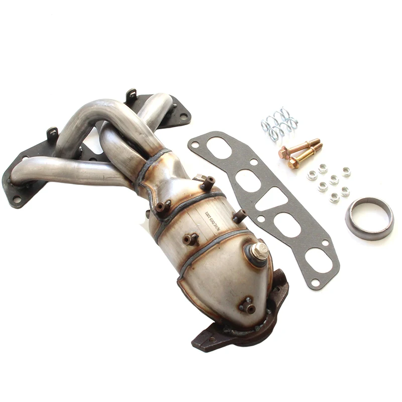Exhaust Header Manifold W/Catalytic Converter for 2002-2006 Nissan Altima/Sentra 2.5L