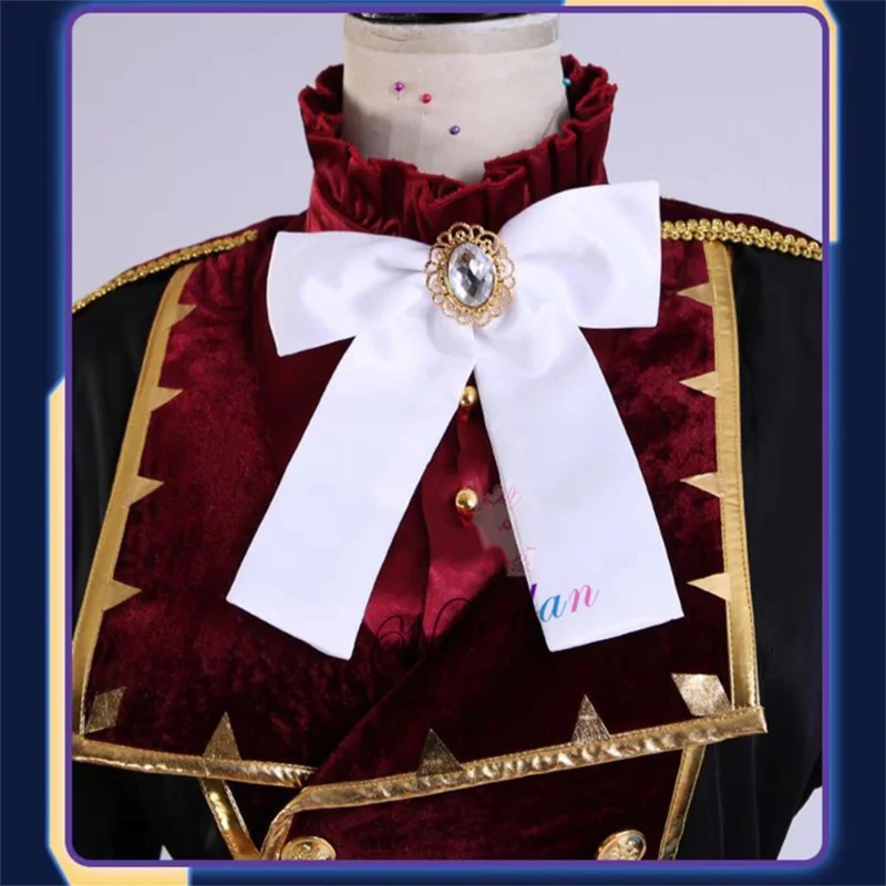 qq38Ensemble Stars Valkyrie Enstars Nito Nazuna مسرح موحد شعر مستعار تأثيري حلي أنيمي كرنفال حفلة الهالوين البدلة #4