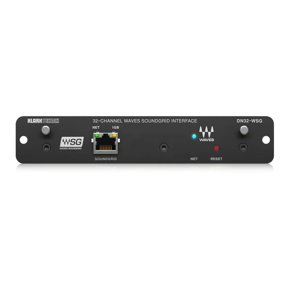 DN32-WSG Expansion Card For Behringer X32 & Midas M32 Digital Mixer Low-Latency Aoip In Waves Soundgrid Network Interface