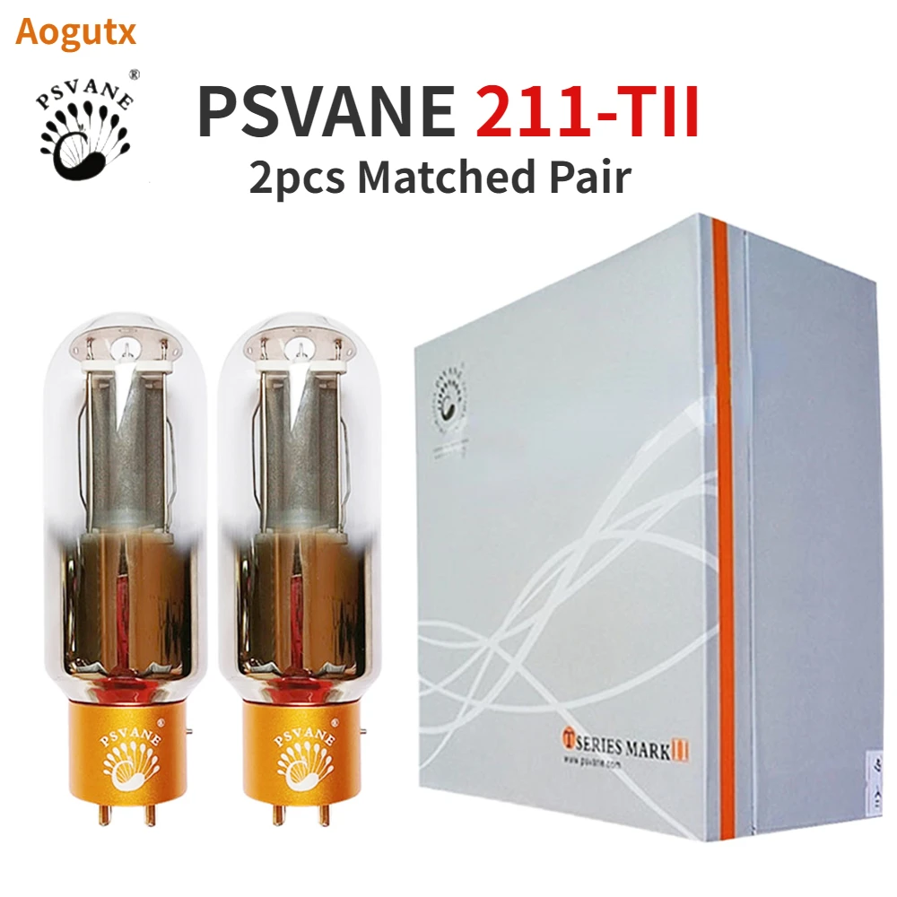 

Aogutx PSVANE 211 MARKII Vacuum Tube 211-TII Collection Version for HIFI Audio Valve Electronic Tube Amplifier DIY Matched