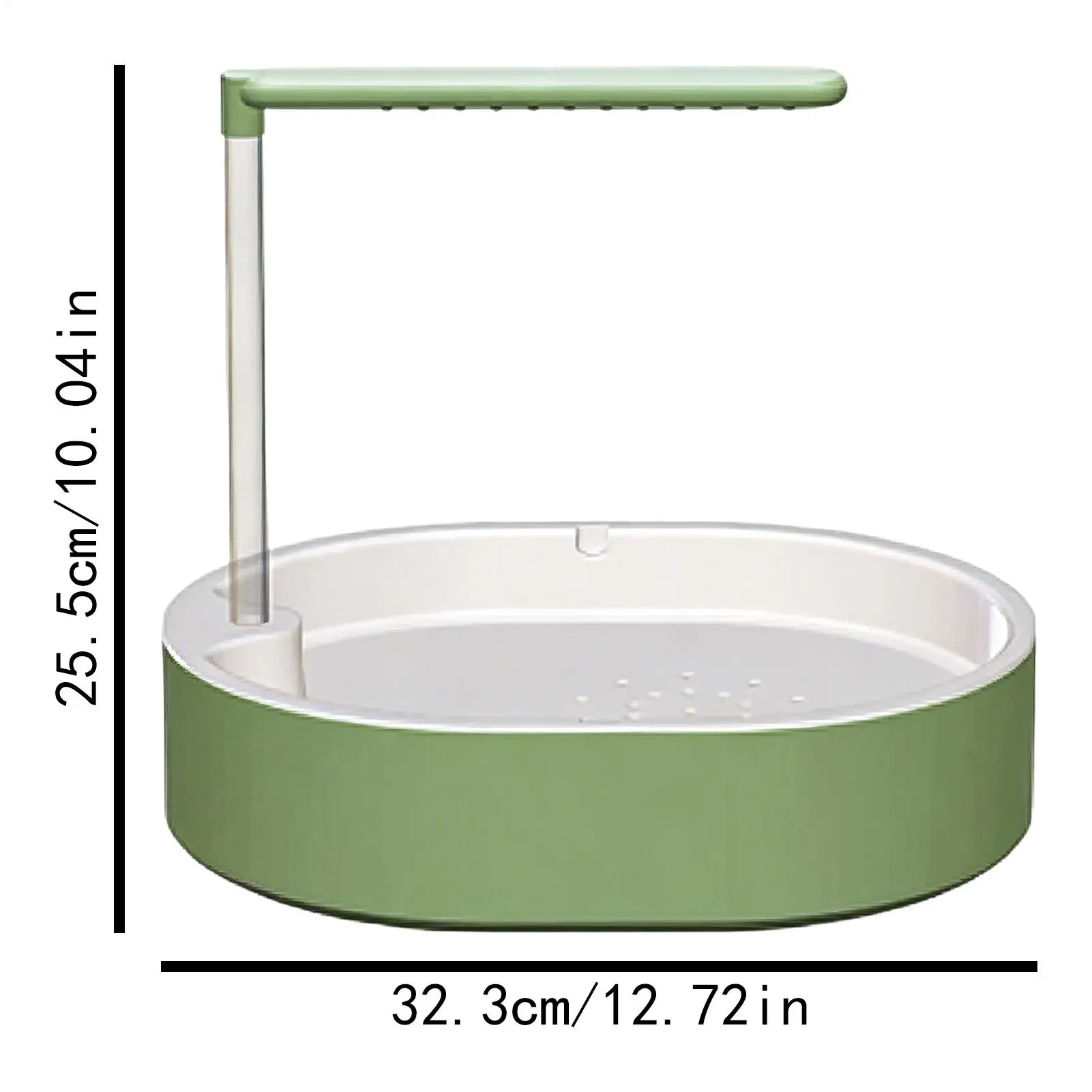 Parrot Bath Bird Cage Fountain Basin Parrotlet Shower Fountain For Home Apartment Balcony Parrot Parakeet Cockatiel Conure view 6