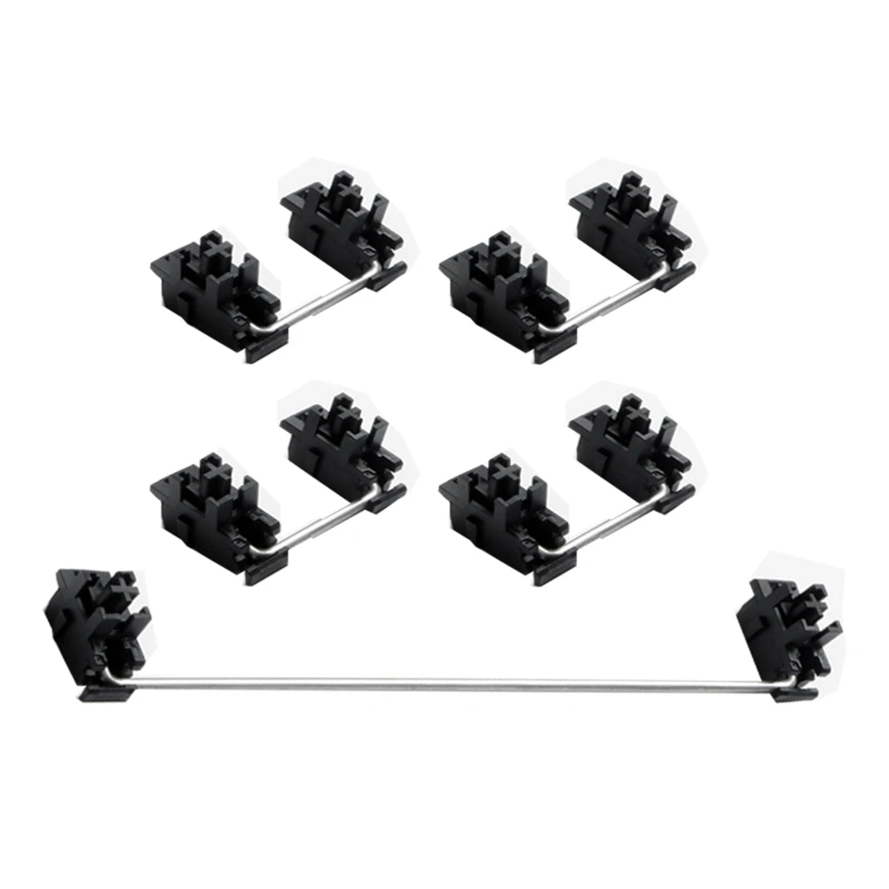 

2u 625u Satellite Stabilizer Black Abs Keyboard Accessories Replacement For Custom Mechanical Keyboards