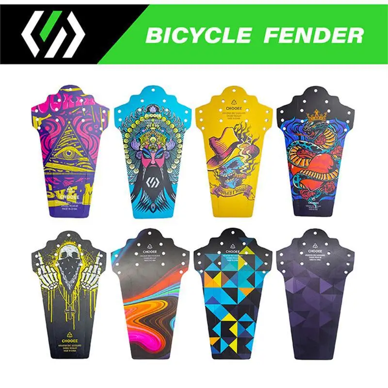

Mountain Road Bike Mudguard Bicycle Extended Version Simple Quick Installation Universal Rain Guard Mud Removal Tile