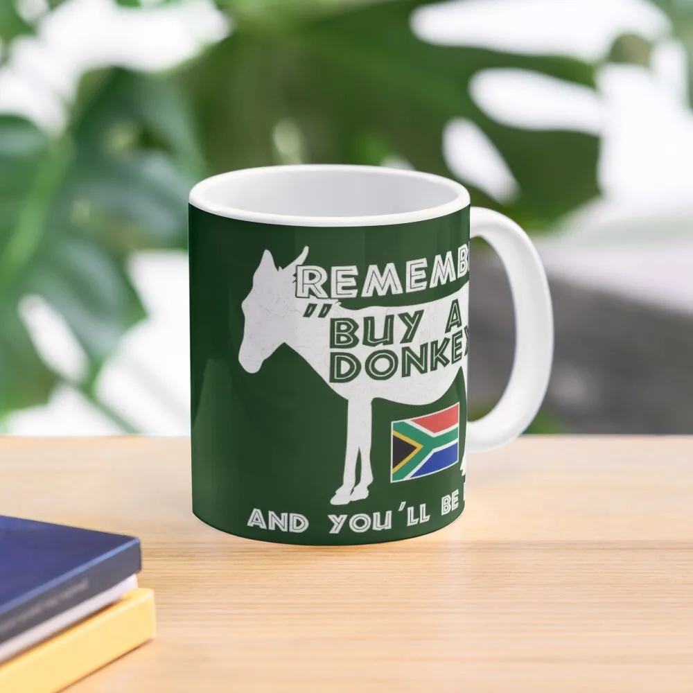 Buy A Donkey South Africa Funny Translat  Mug Cup Gifts Printed Image Drinkware Tea Coffee Picture Handle Round Simple Design