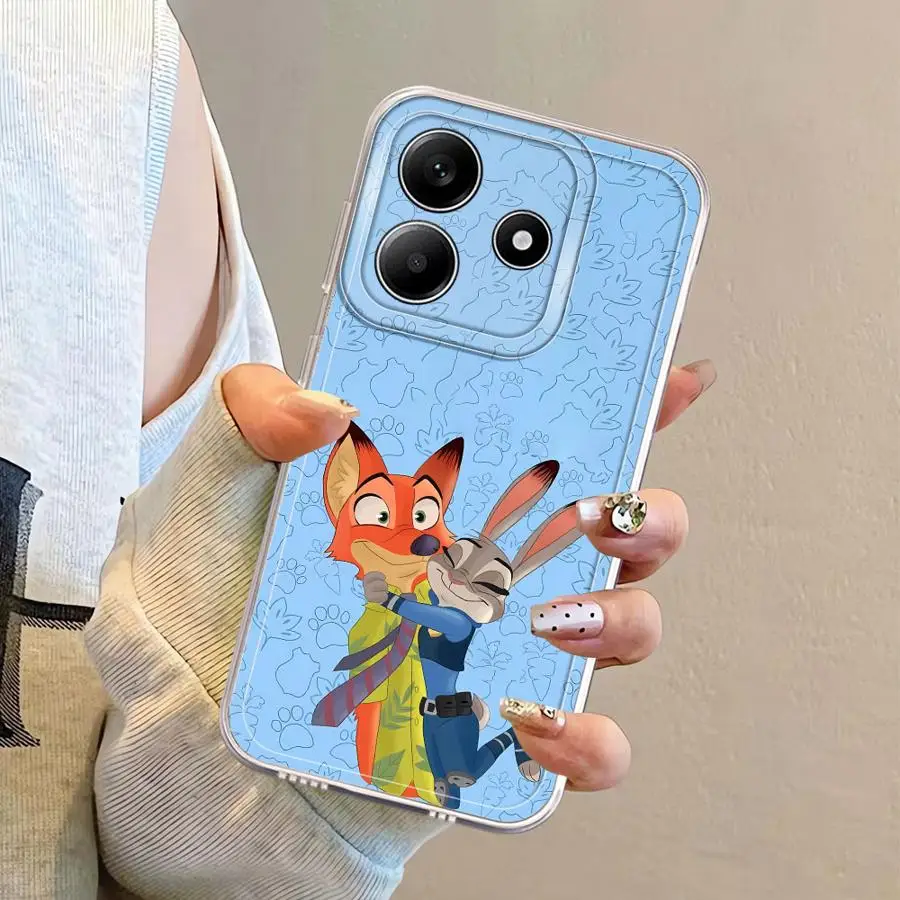 ديزني جودي نيك لينة غطاء الهاتف الحال بالنسبة ل Xiaomi Redmi ملاحظة 13C 12S 12 14C 9 9S 14 برو زائد 13 A4 10S 11S 11 #3