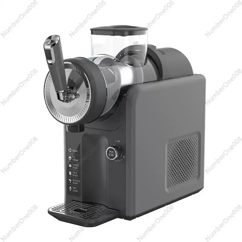 1.8L Fully Automatic Cold Drink Slush Machine Soft Serve Ice Cream Milkshake Maker Desktop Beverage Machine