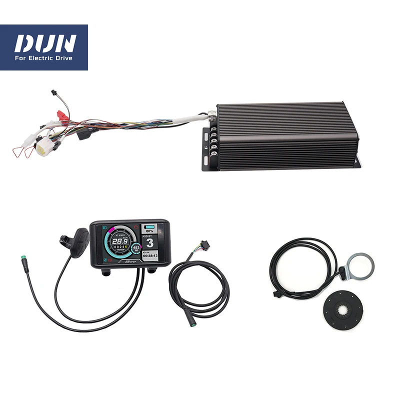 SVMC72150-M V2 150A DC Sabvoton Controller with TFT Display UKC1 and PAS Sensor Convert Kit for QS Hub Motor