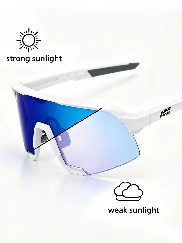 AliExpress Cycling Glasses Photochromic Sunglasses Men Women Mountain Bike Road Eyewear New Bicycle Riding Outdoor Sports Hiking Goggles