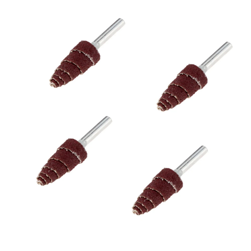 Disco de roda de aba de lixa, lixa 80 10mm, ferramentas de polimento de papel de areia, haste de 3mm para acessórios dremel, polimento de madeira com 10 peças