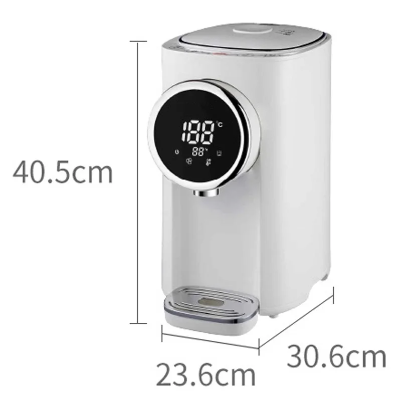 Bollitore elettrico intelligente con display LCD blocco bambini acqua bollente e conservazione del calore bollitore elettrico costante in acciaio inossidabile
