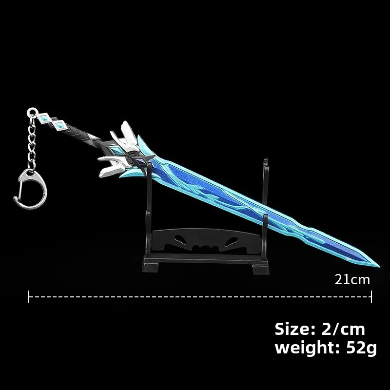 21cm/8.27in Honkai: Star Rail Samurai Sword Cosplay Katana Metal Weapon Props Game Peripherals Toys Sports Boys Gift Collectible - Image 4