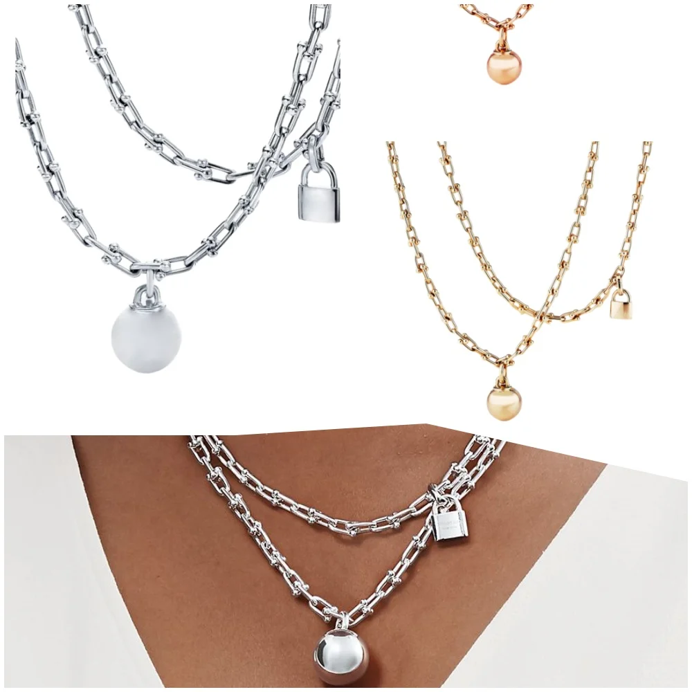 

S925 Sterling Silver Necklace Chain Adjustable Jewelry for Women Girls Everyday Gift