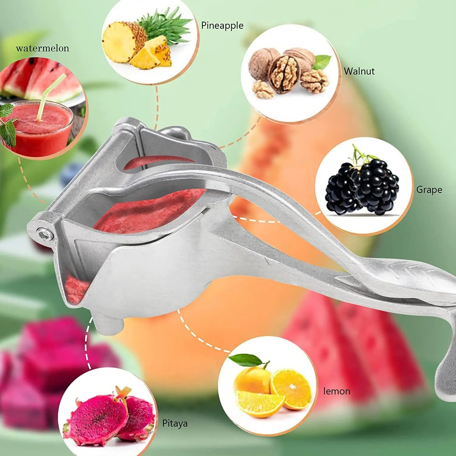 

Manual Juicer Fruit Juice Squeezer Heavy Duty Citrus Extractor Tool US Seller lemon squeezer blender portable