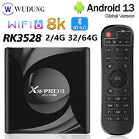 X88 Pro 13 Android TV BOX 2G 16G 4G 32/64G RK3528 8K HD Smart TV Box Android 13 Set Top Box Wifi6 BT5.0 2.4 & 5G Media Player