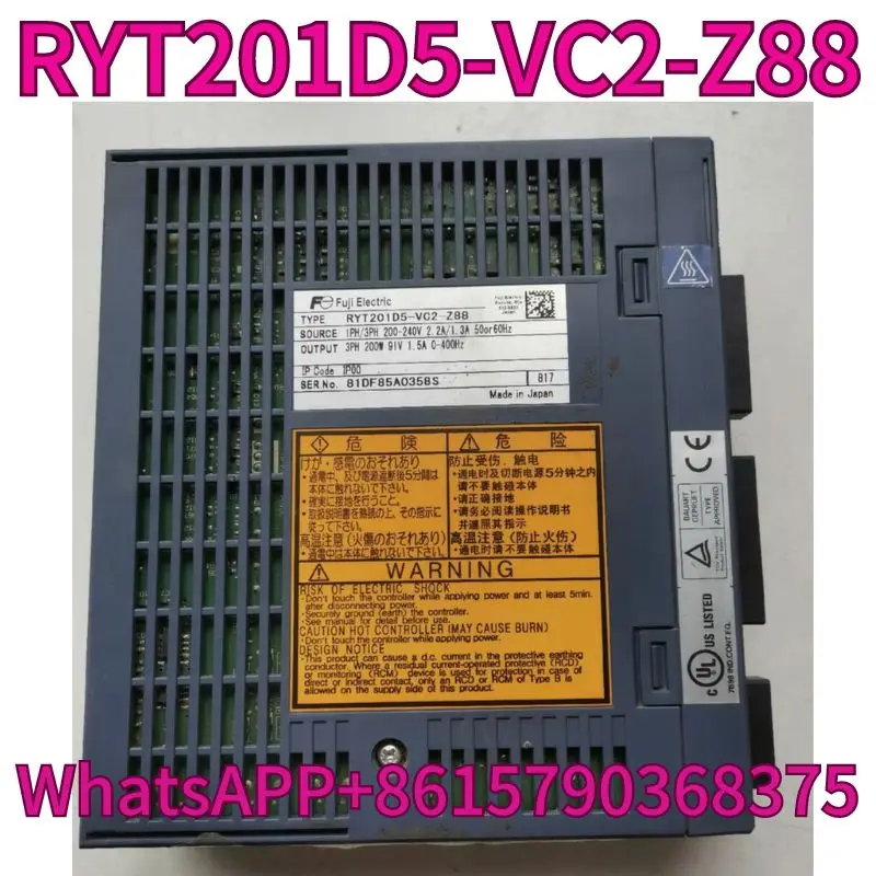 سائق سيرفو مستعمل ، RYT201D5-VC2-Z88 ، 200 واط