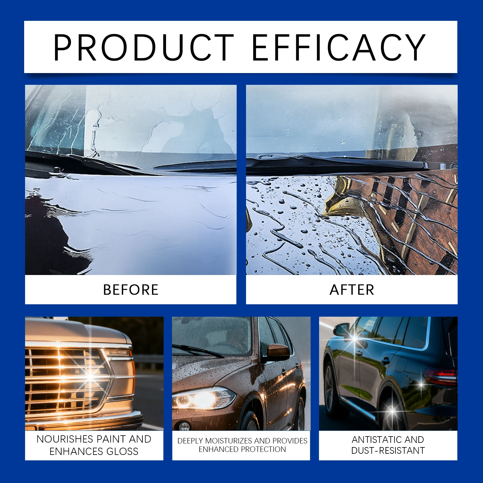 الكل في واحد مجموعة شمع العناية بالسيارات حماية الطلاء البولندية يستعيد لمعان إخفاء الدوامات 50 جرام مجموعة كاملة منشفة إسفنجية متضمنة التفاصيل #2