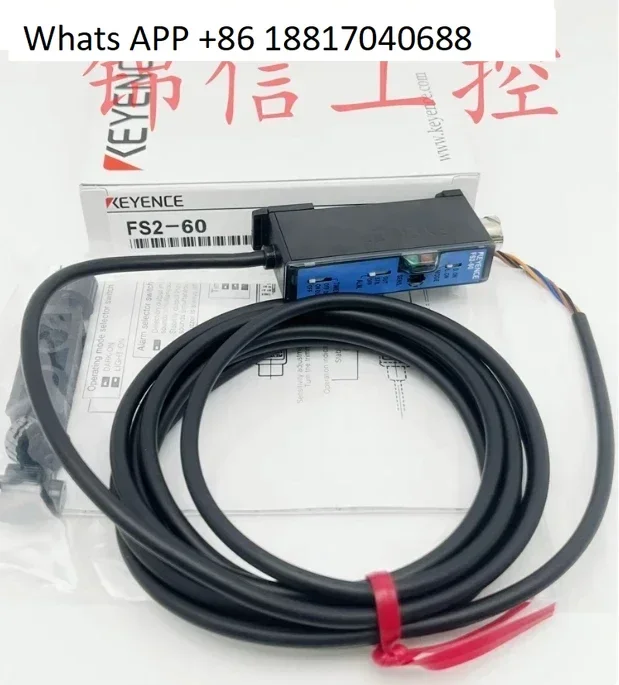 

Новый оригинальный KEYENCE FS2-60 FS2-60G FS2-60P оптоволоконный усилитель датчик кабельного типа-