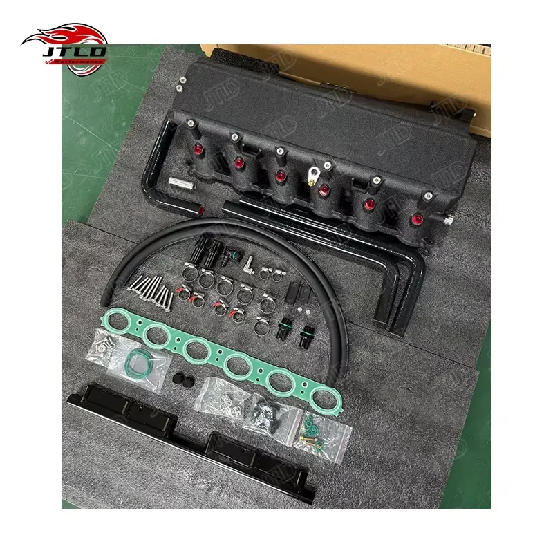 JTLD High Performance Aluminium Upgraded air Cooled Intake Manifold for BMW M440i Mild Hybrid CNC Thick Core Direct
