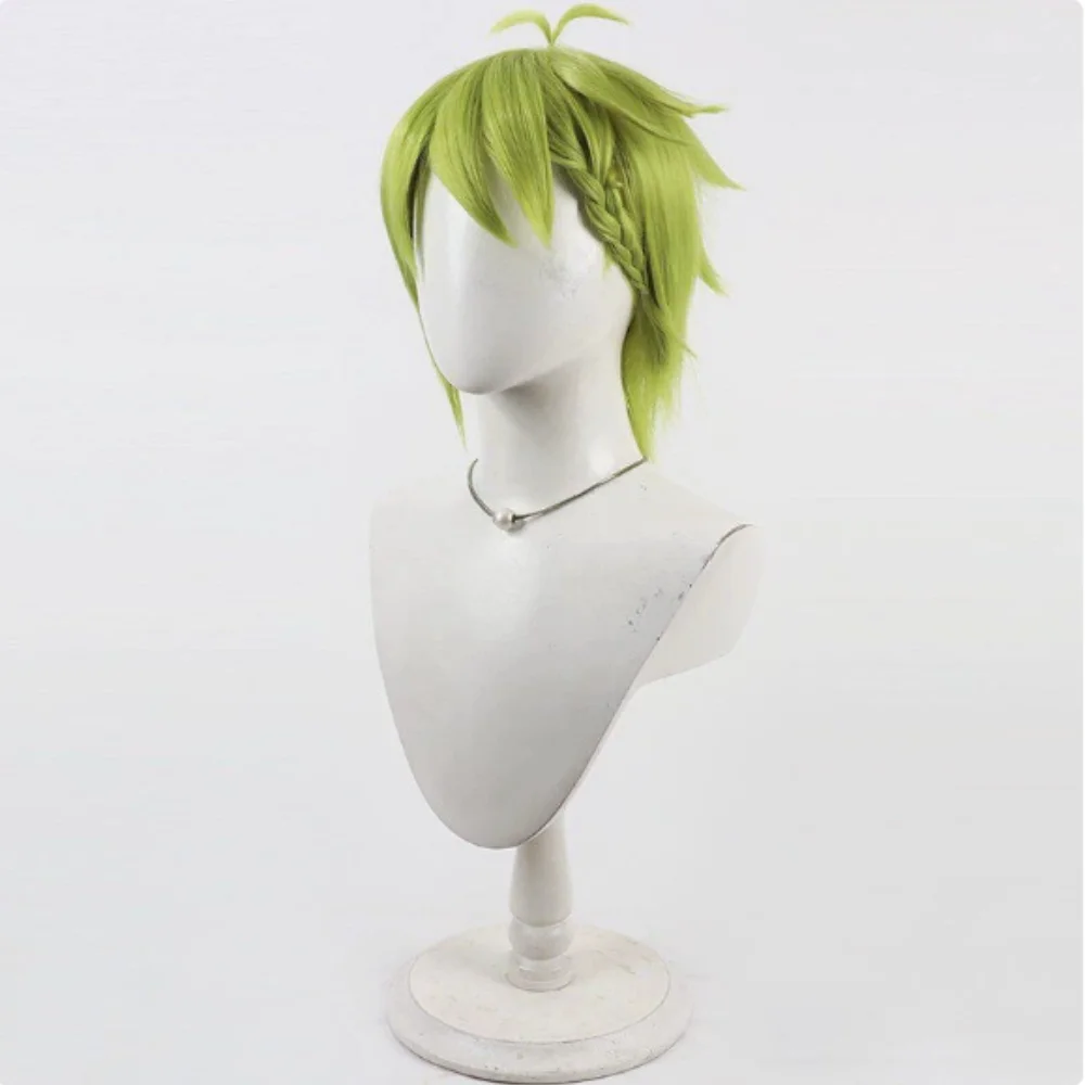 Macross: Rena Cosplay Wig – Prowla Blue Synthetic Fiber High-Temperature Resistant Wig for Comic Con Performances