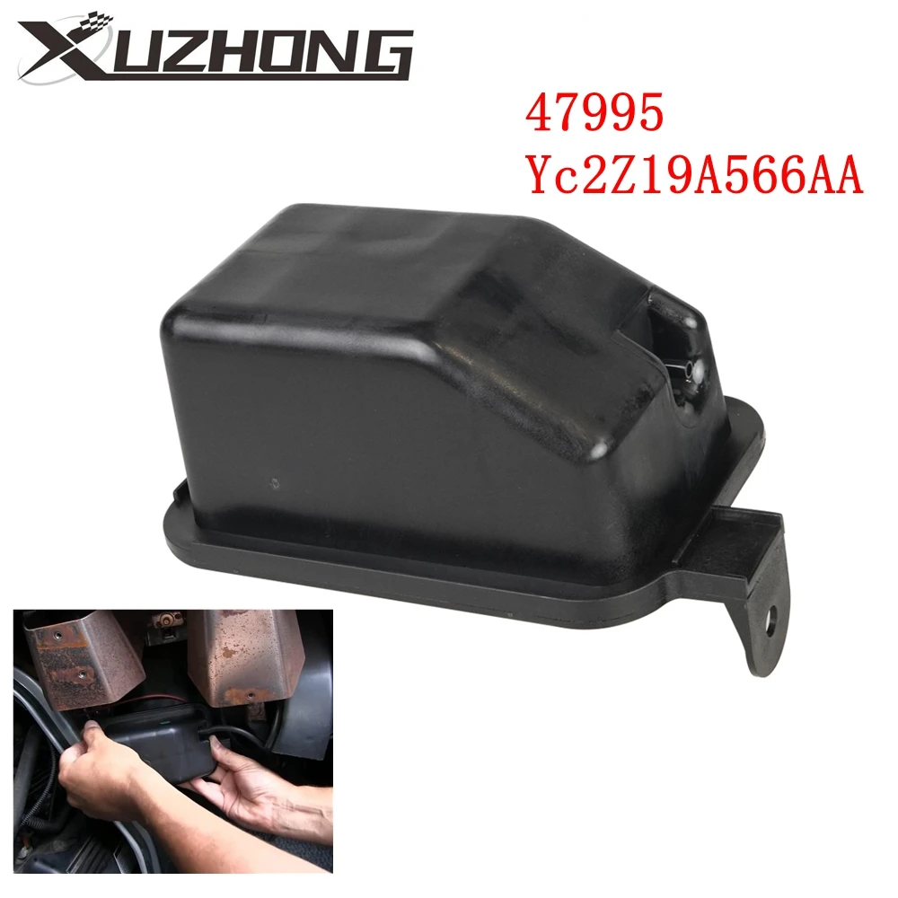 

47995 YC2Z19A566AA высокопроизводительная коробка для вакуумного хранения переменного тока, черный пластик, подходит для моделей Ford E150 E250 E350 E450