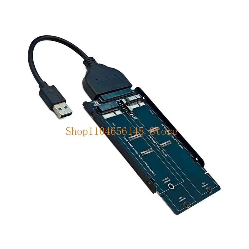 

5asd 1 Set USB Drive Cable and Adapter Card for 2012 1425/1398/1466/1465 SSDs