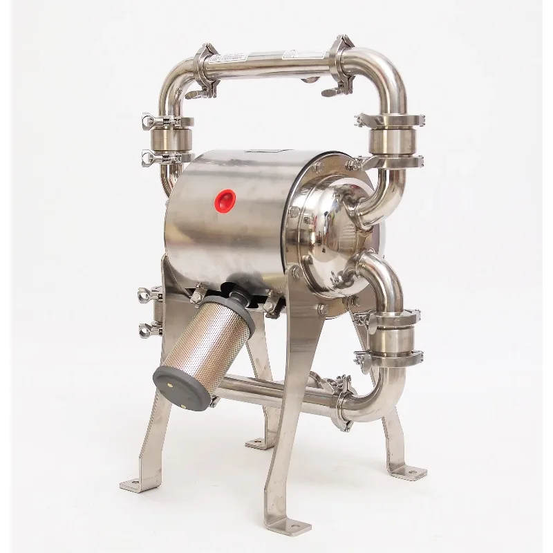 1 inch stainless steel food grade diaphragm pump/FGSS25 high performance pneumatic diaphragm pump
