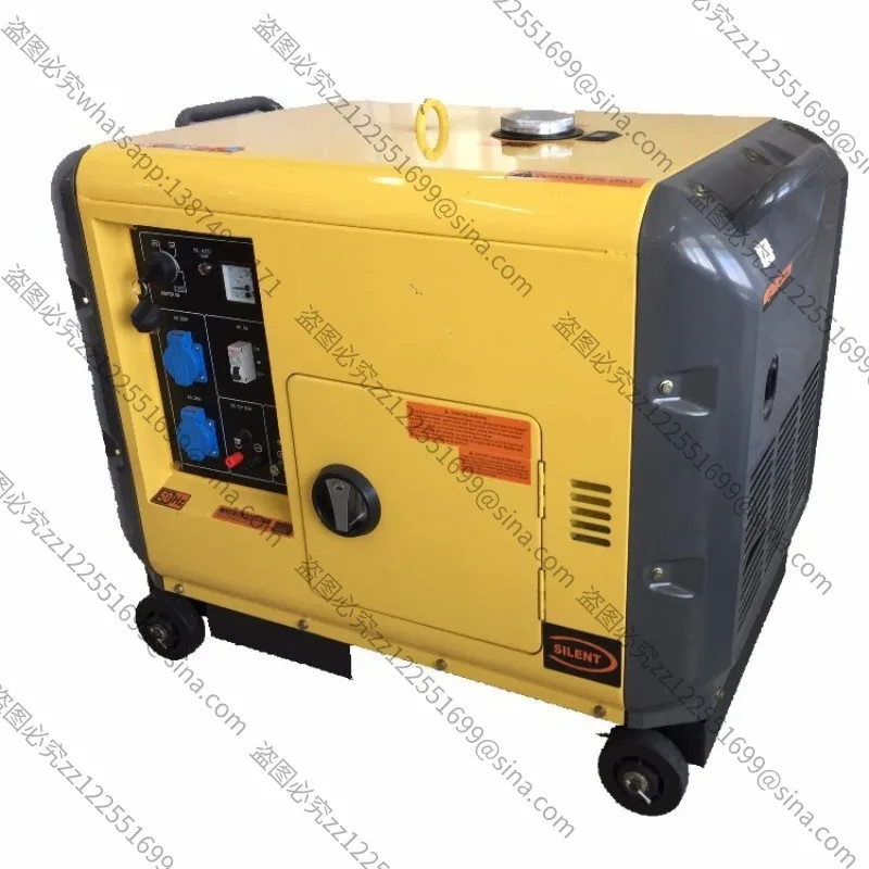 Suitable for 10KW GeneratorAccessories,Silent Cabinet Type Mobile Portable Durable Construction Machinery AgriculturalProduction