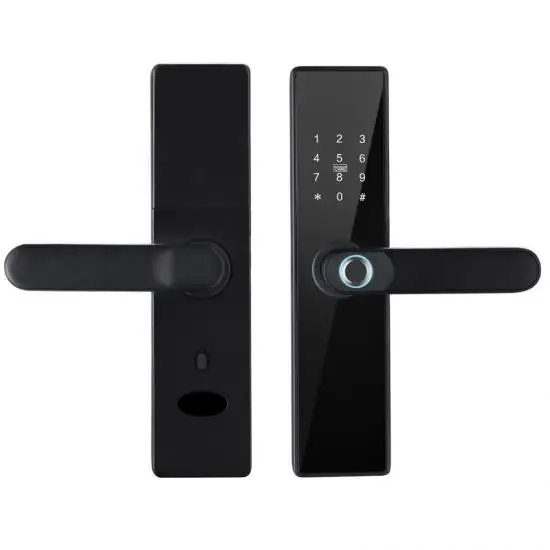 Tuya Smart Door Lock Security Digital Electronic Lock with WiFi APP Fingerprint Password RFID Unlocking Home Security