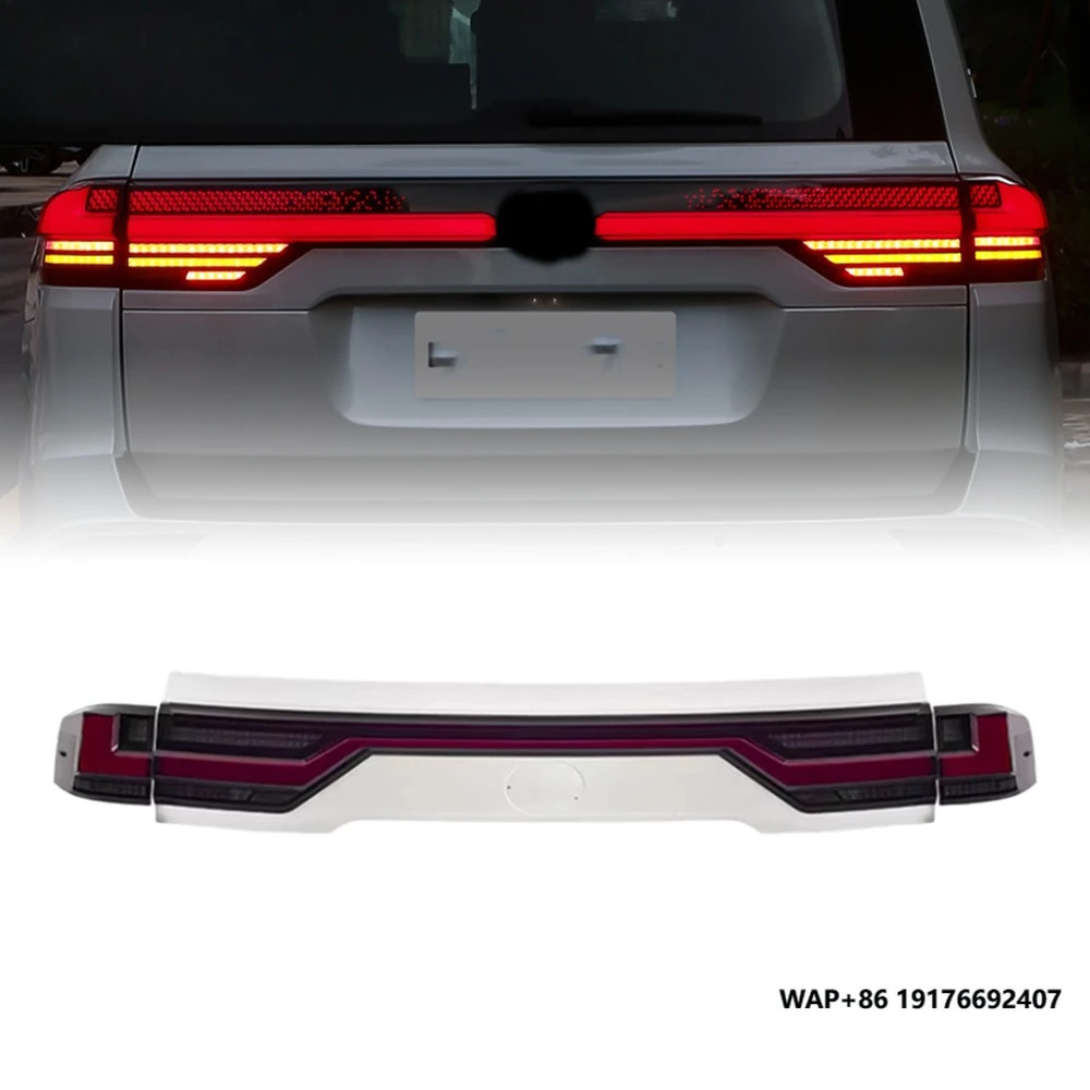 

LED Tail Lamp Tail Lights fortoyota Land Cruiser Landcruiser LC300 FJ300 Taillight with Middle Light Taillights 2022-2024
