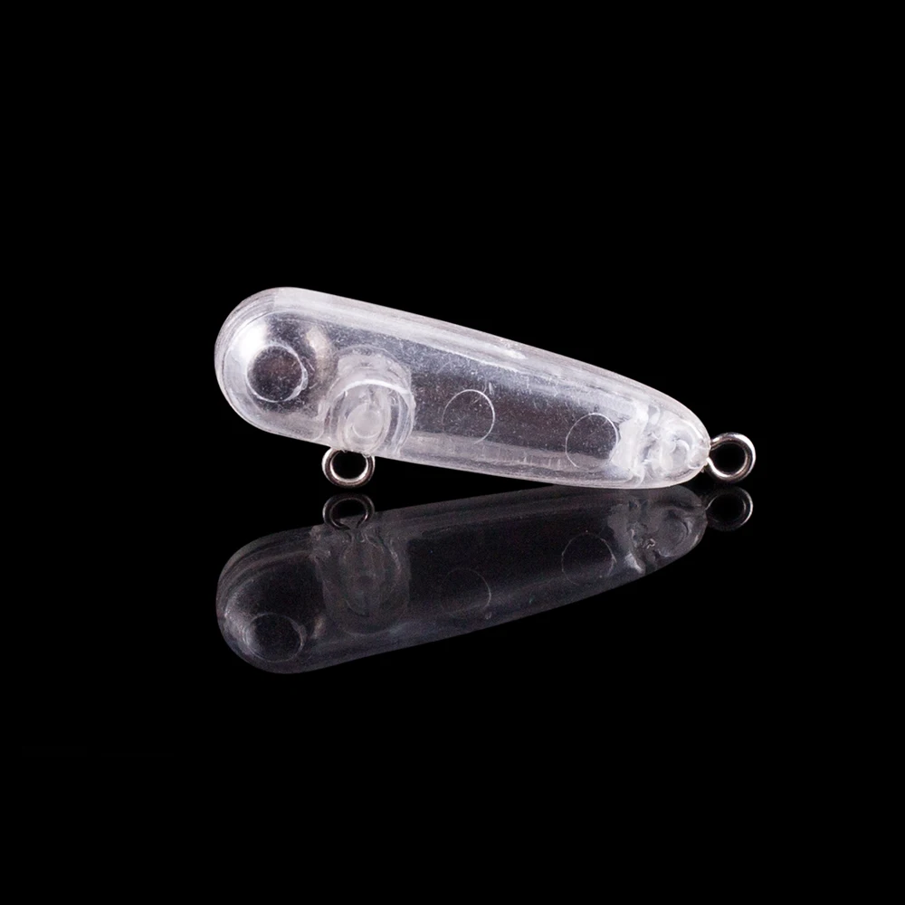 Hanlin 10/20pcs DIY 3CM 2G Unpainted Mini Small Crankbait Blanks Floating Artificial Hard Body Fishing Lure Wobblers Bass Tackle