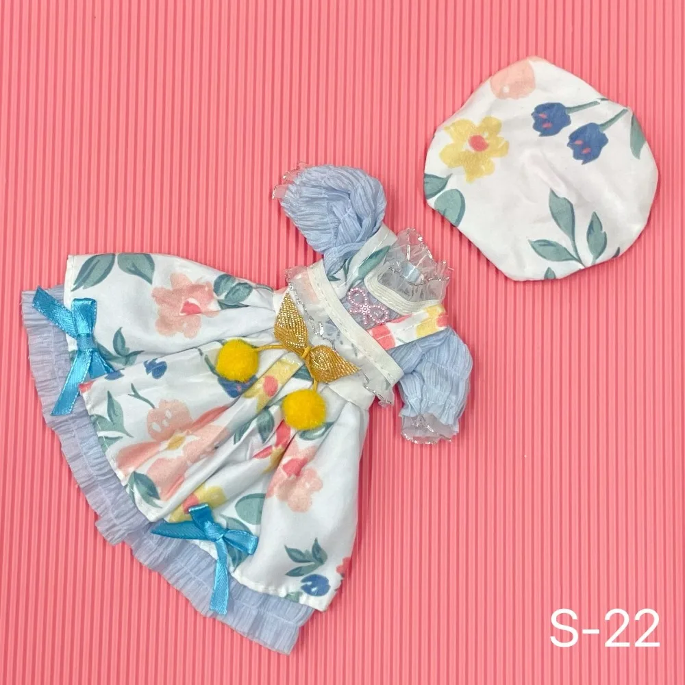 

1/6 SD 30cm Bjd Doll Dress Exquisite Multi-style Dress Up Dolls Clothes Painter's Outfit Floral Skirt 30cm Cotton Doll Dress