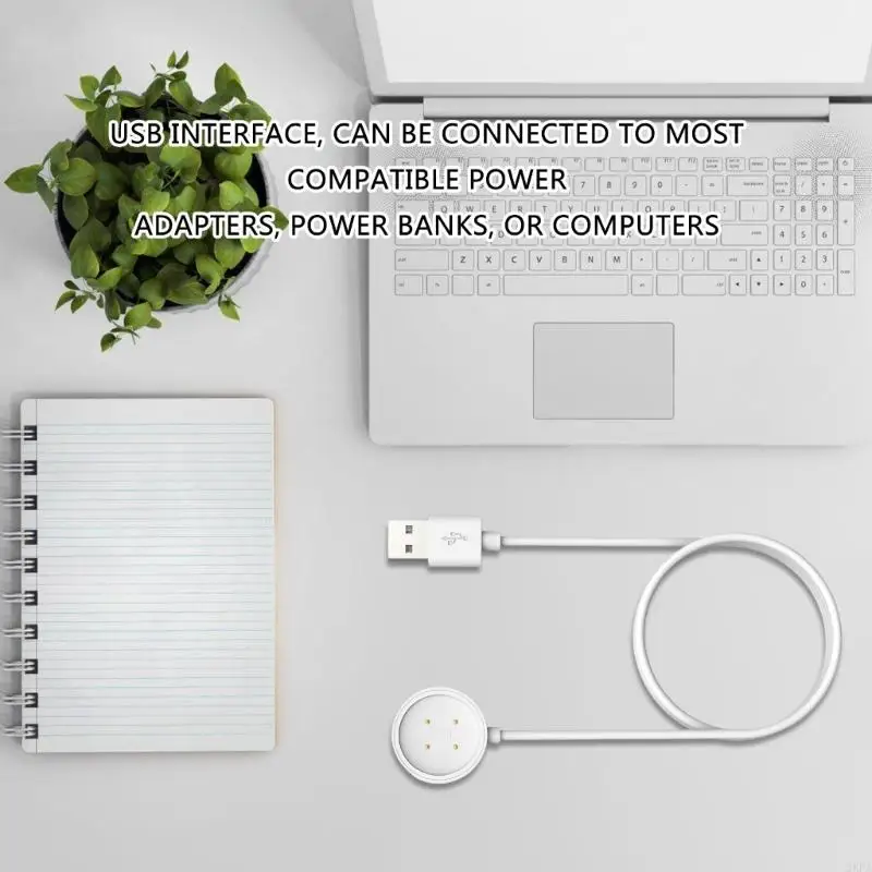 2XPA USB CABELO MAGNÉTICO BERDO PARA / DW89 DOCK STAND ACESSÓRIOS SISTÃO 60CM