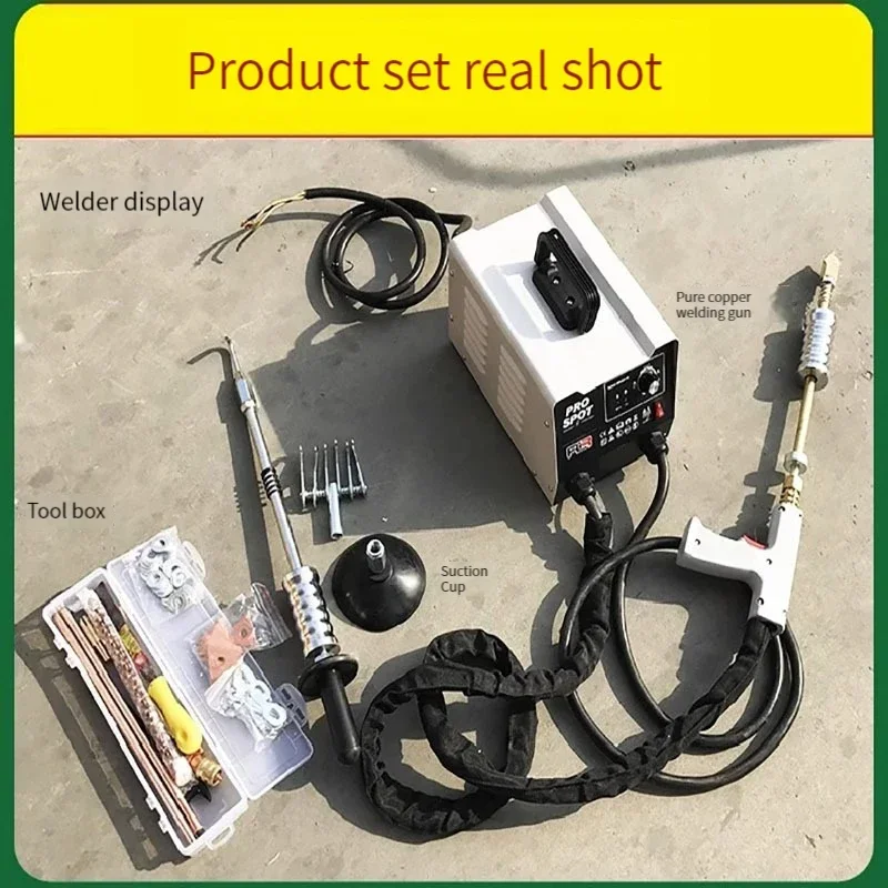 Concave/convex repair pulse spot welding machine, automotive sheet metal repair and forming machine