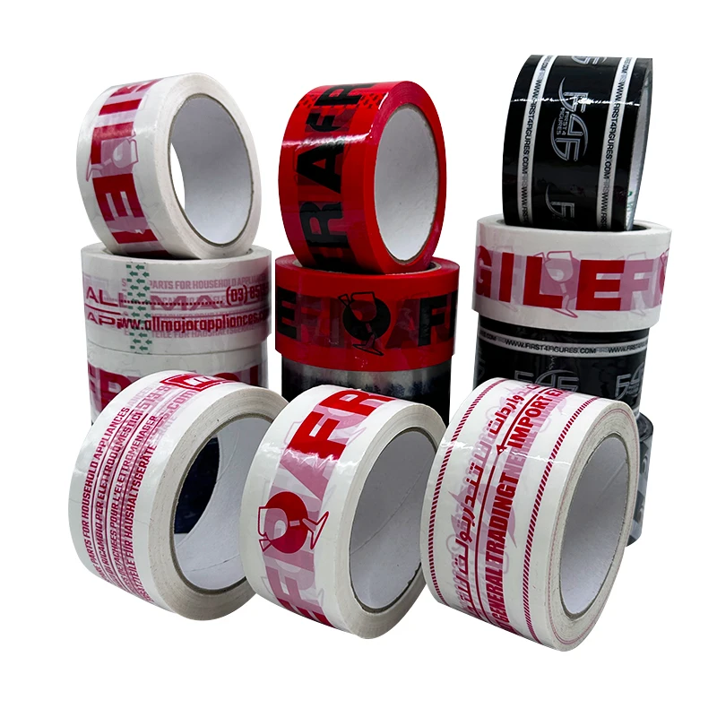 Customized Adhesive Package Carton Sealing Tape Packing Tape with Logo BOPP Printed Tape 100y/200y/1000y