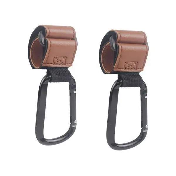 Adjustable Stroller Hook Clips Universal Pram Straps Bag Holder for Baby Cart Accessories