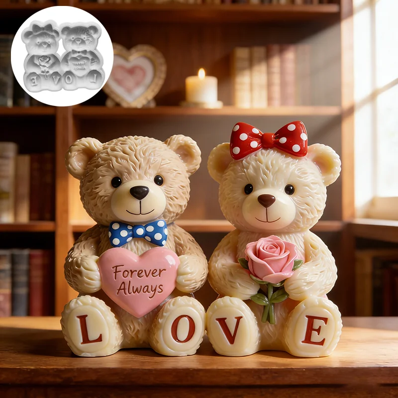 Couple Bear Silicon…