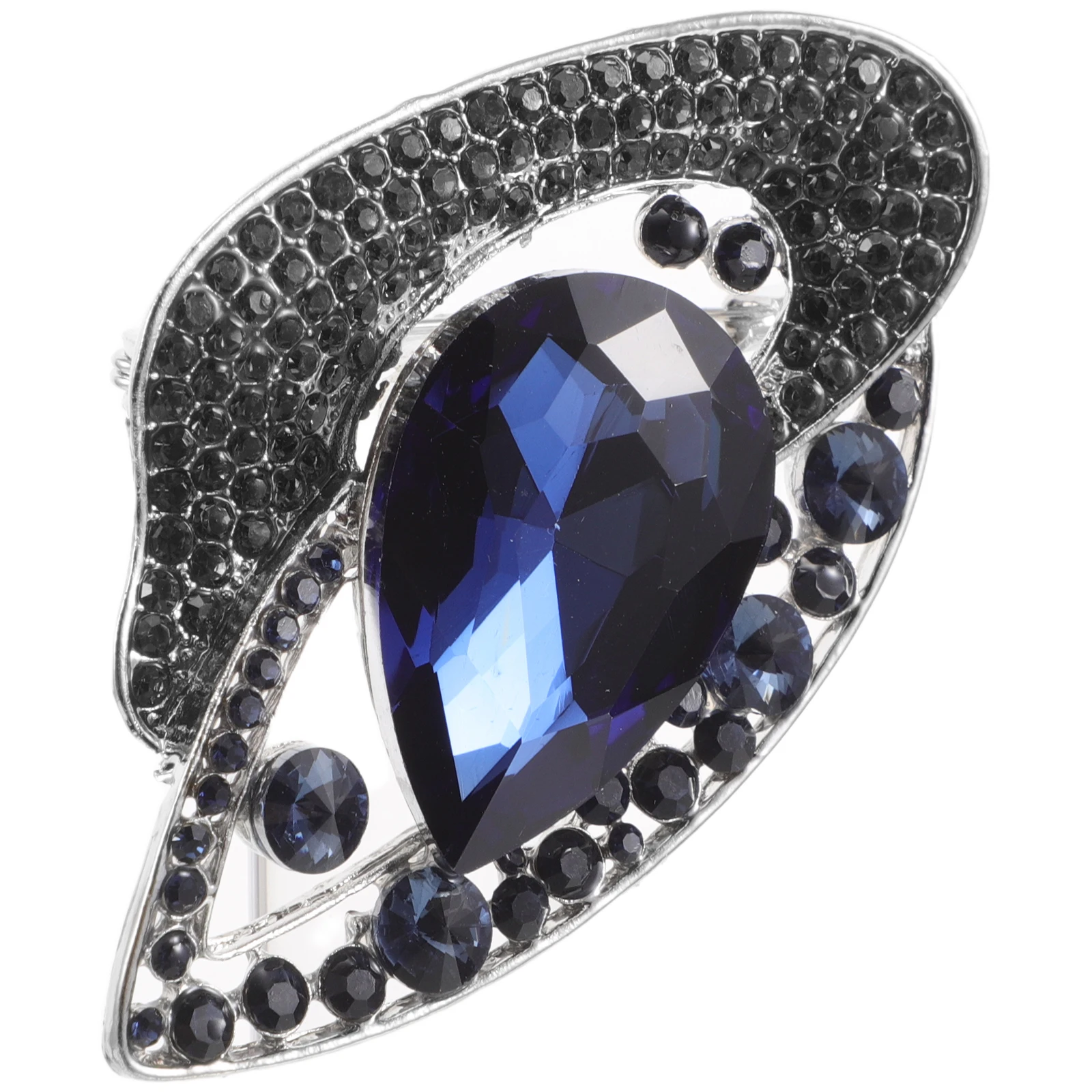 

Retro Rhinestone Brooch Alloy Creative Accessories Clothing Zinc Beautiful Pins