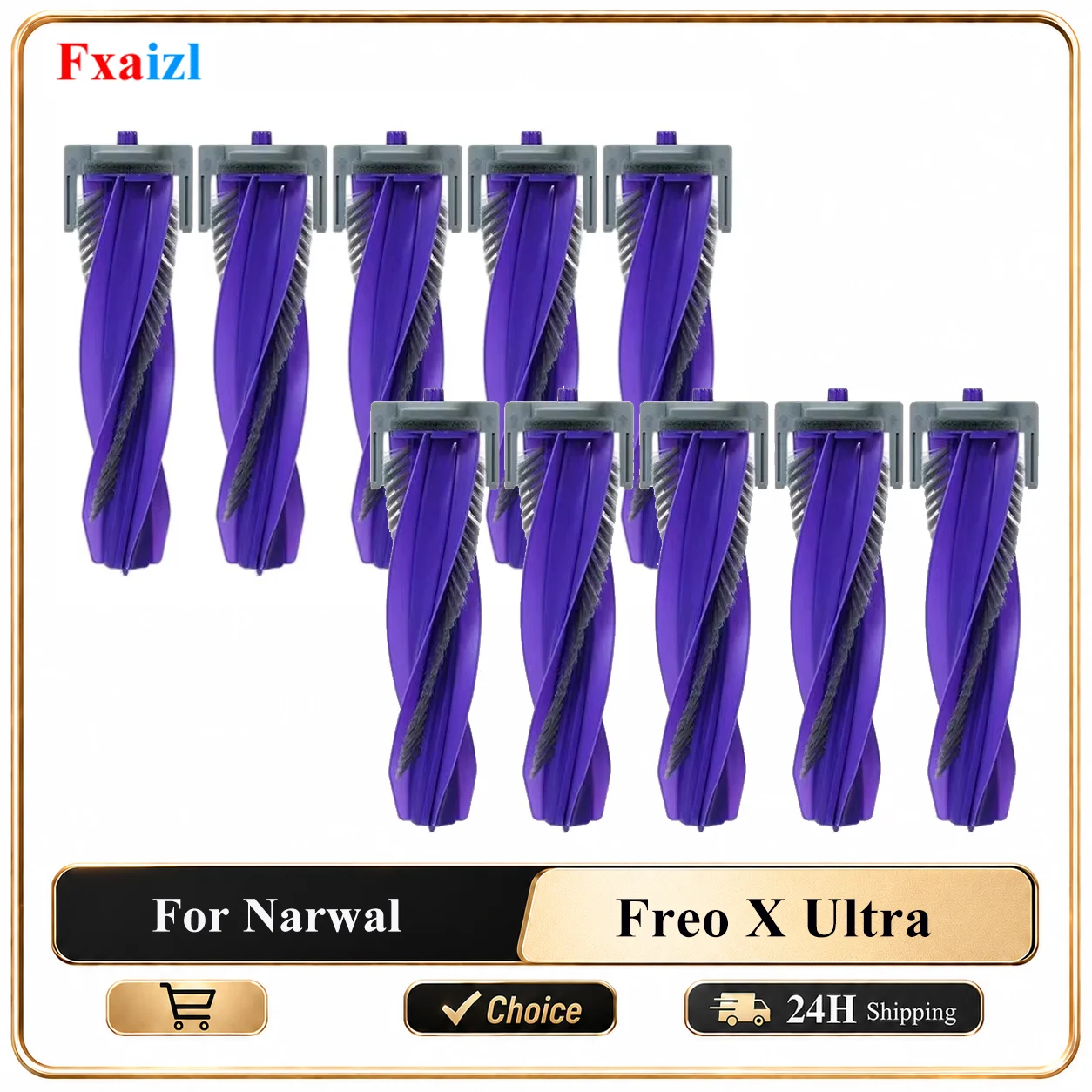 Für Narwal Freo X Ultra / Freo Z Ultra / Freo X Plus / Freo Z10 Ultra Bodenrollenroboter Staubsauger Zubehör Hauptbürste