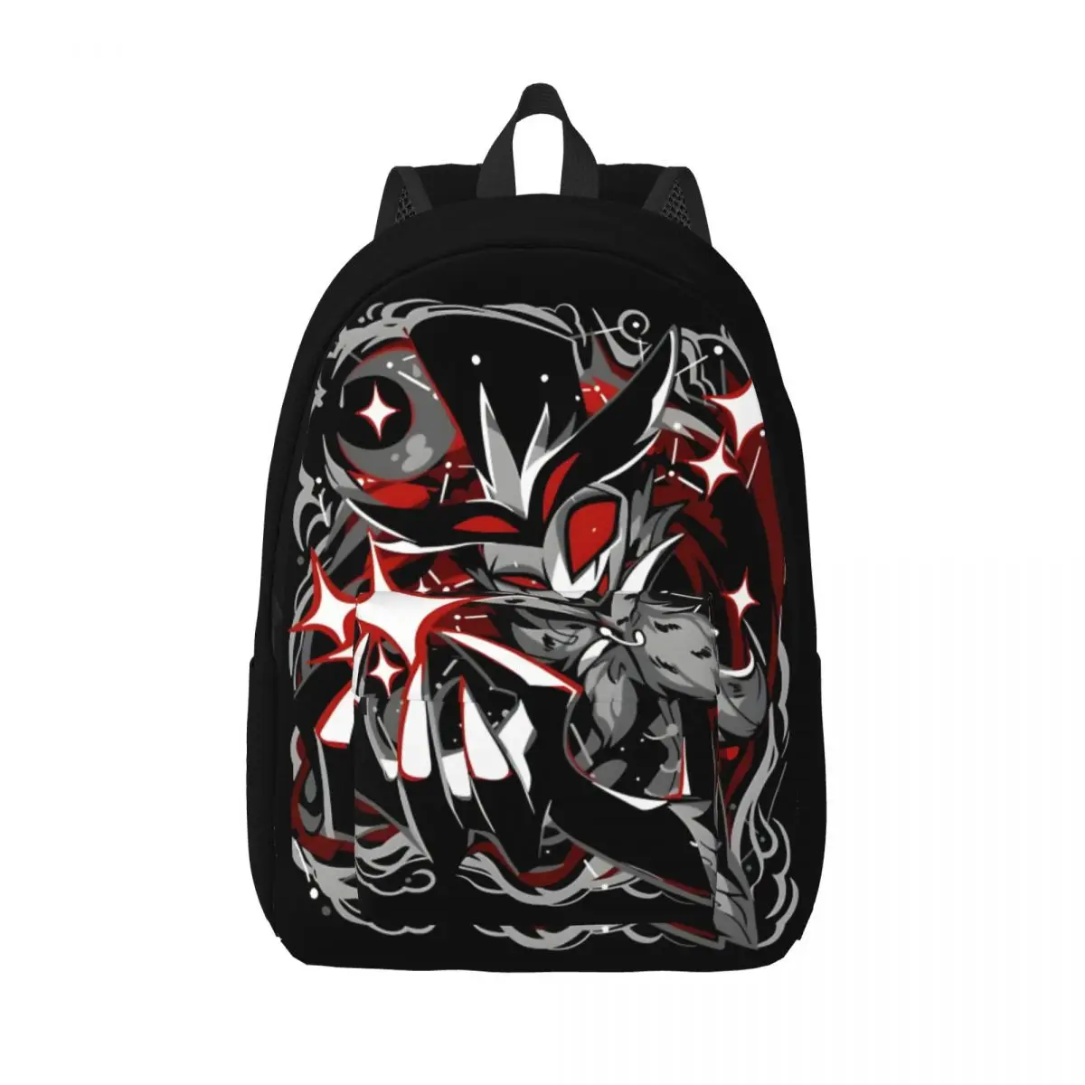 Personalised Stolas Demon Bookbag Weekend Picnic Zipper Closure H-Helluva Boss College Student Kindergarten Bag Birthday Gift