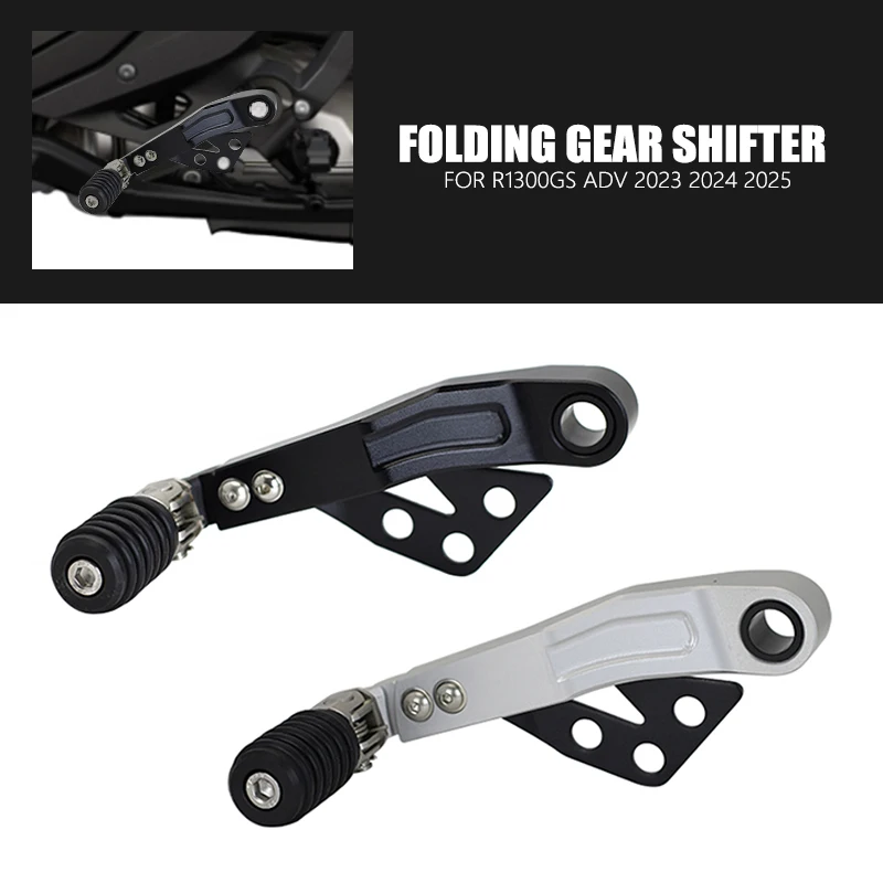 

For BMW R1300GS Motorcycle Shift Pedal Lever GS1300 ADV R1300 R 1300GS 2023 2024 CNC Aluminum Adjustable Folding Gear Shifter
