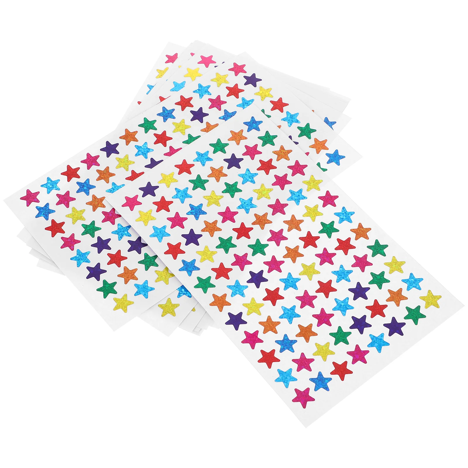 

Tearproof Stickers Stars Colored Flash Metal Shiny Sparkle Bling Multicolor