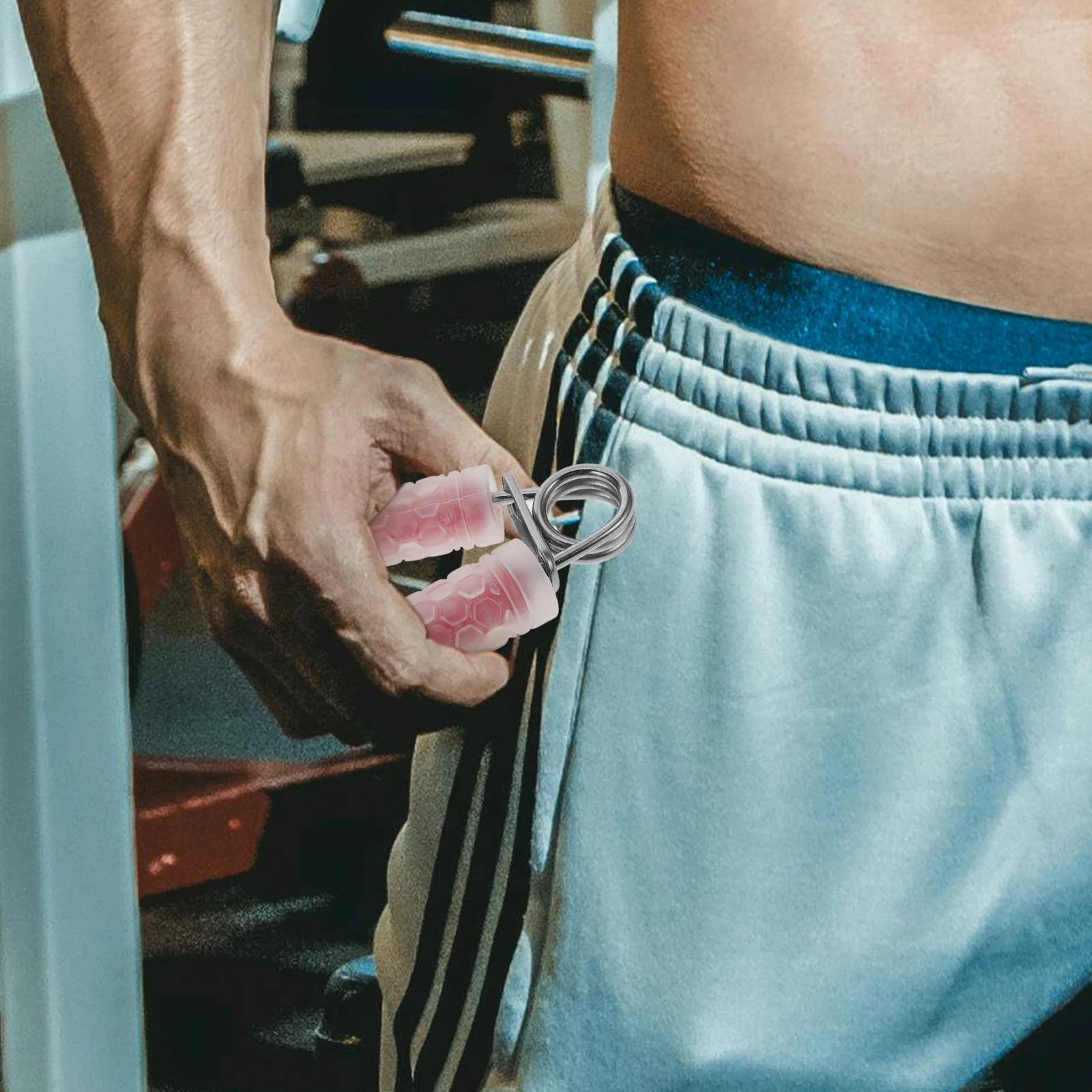 

1pcs Grip Strengthener Hand Exerciser Forearm Trainer Adjustable Resistance Finger Workout Portable Fitness Equipment Steel PP