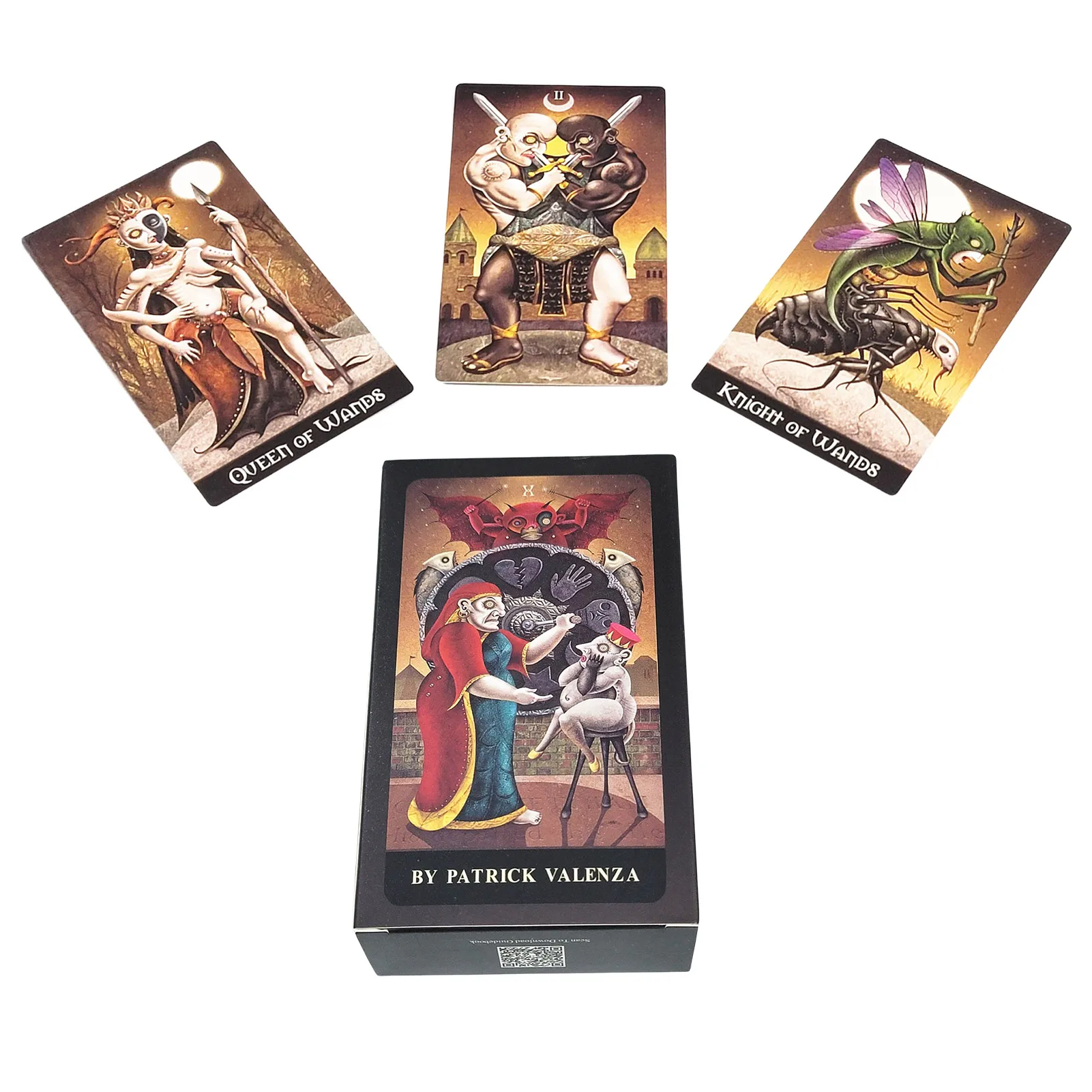 Deviant Moon Tarot Pocket Size Tarot Cards For Fate Divination Board Game Tarot Oracle Deck For Party Funny Playing Cards