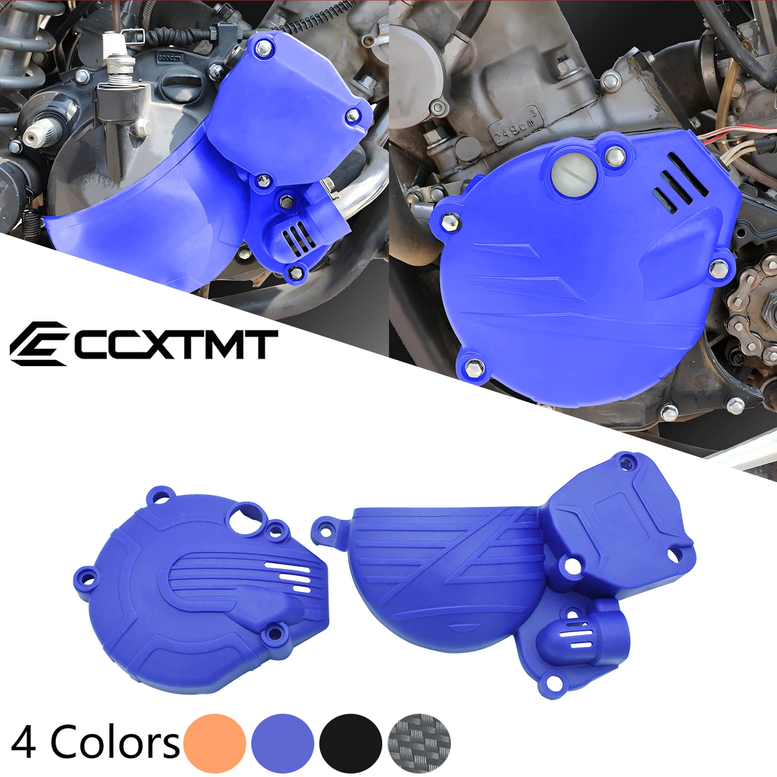 Clutch Guard Water Pump Cover Ignition Protector For Kayo KT250 KEWS K18 Hengjian HJ250 YAMAHA DT230 Loncin MT250 GPX TSE250R